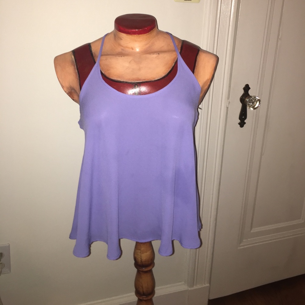 Lilac purple tank