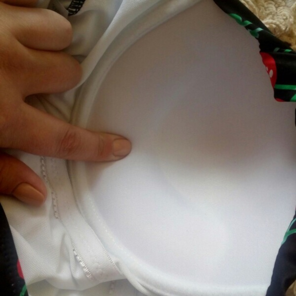 Cherry Pinup Vintage Retro One Piece Swimsuit - Picture 5 of 8