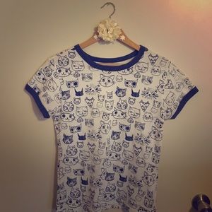 Fun kitty cat shirt
