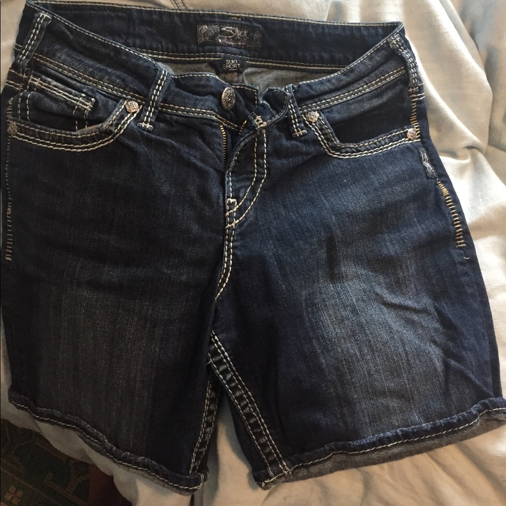 Almost new Silver Suki shorts