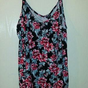 Floral Swing Tank