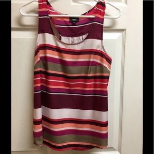 Mossimo small candy stripe blouse