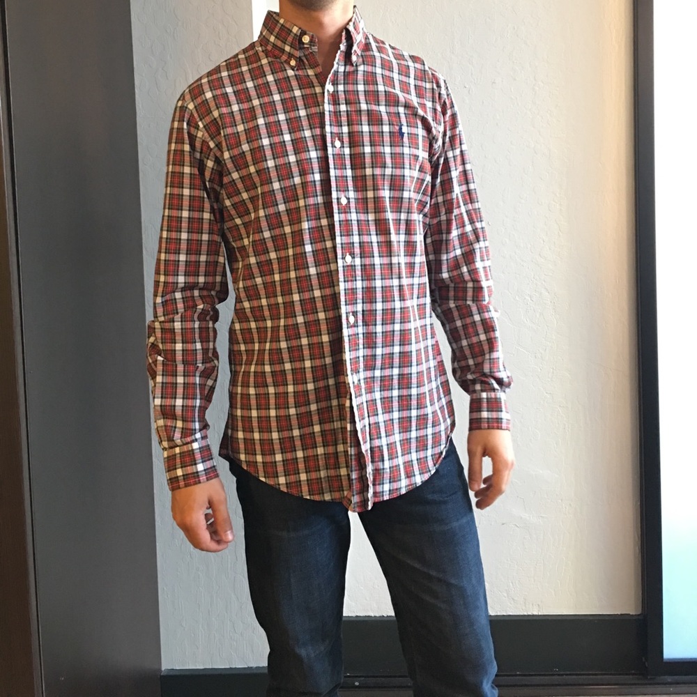 Ralph Lauren Men's Plaid Button Down