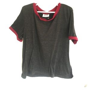 dark grey too with maroon rims