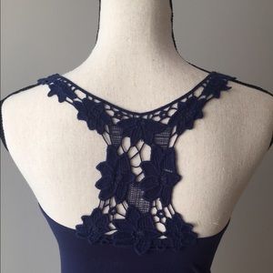 Mossimo Navy Maxi Dress