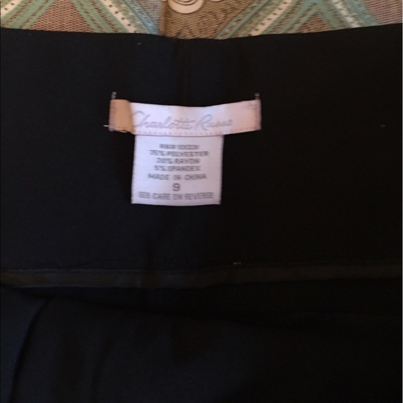 Black Capri Pants size 9! Brand new with tags - Picture 3 of 5