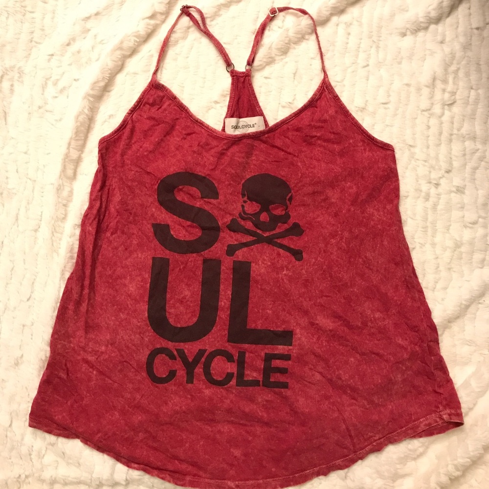 Red Soul Cycle Tank Top