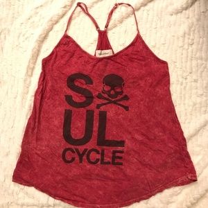 Red Soul Cycle Tank Top