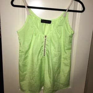 Neon yellow tank