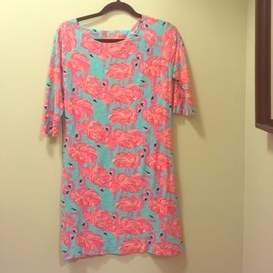 Lilly Pulitzer Flamingo Shift Dress