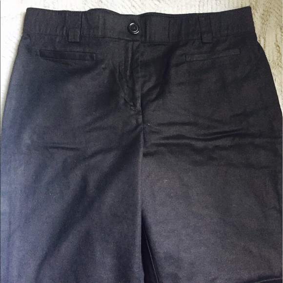 EUC Black Straight Leg Pants - Picture 2 of 3
