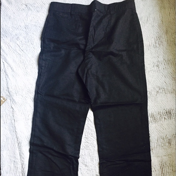 EUC Black Straight Leg Pants - Picture 3 of 3