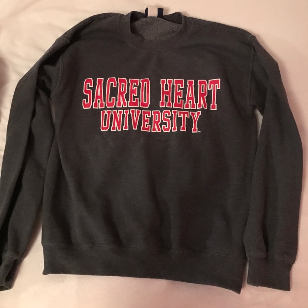 Sacred Heart University Gray Crewneck