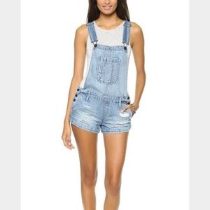 Black orchid overalls