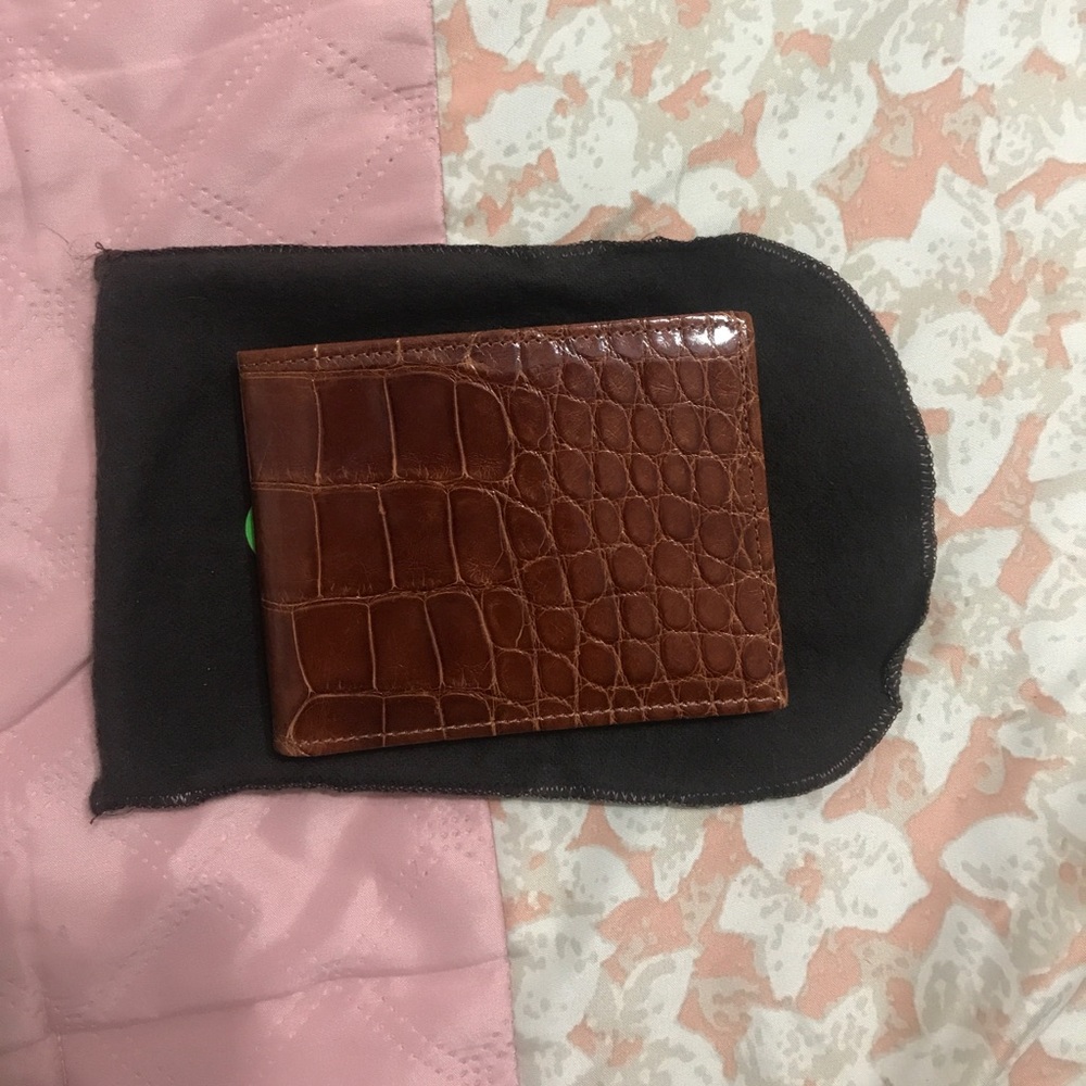 Genuine Alligator skin Wallet
