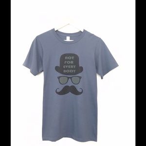 BTF 🎩Hipster Hat Glasses Mustache Custom T-Shirt