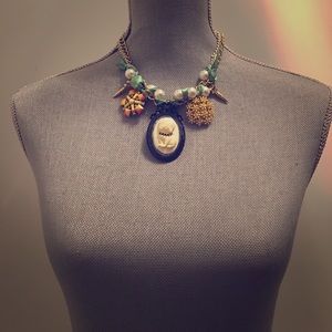 Betsey Johnson Bulldog Necklace