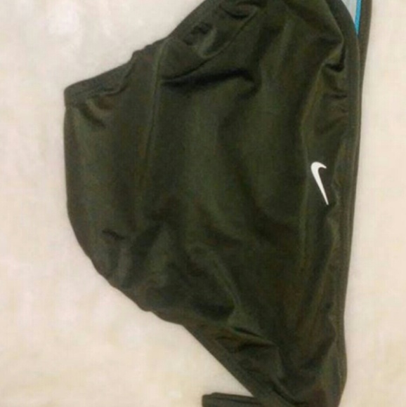 Nike swim wear bottom(dark army color) - Picture 3 of 5