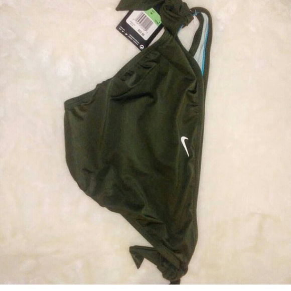 Nike swim wear bottom(dark army color) - Picture 4 of 5