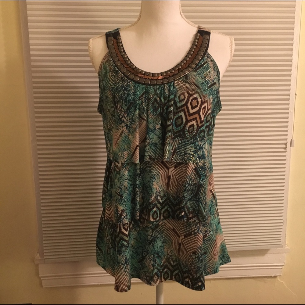 Shimmery top