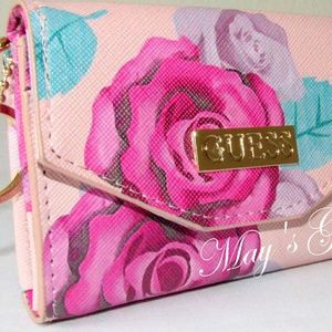 Guess wallet purse coin case