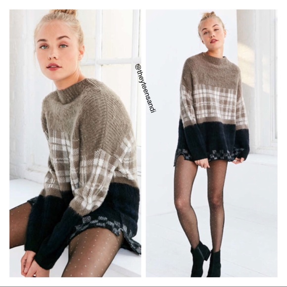 Urban Outfitters Gunner Plaid Pullover Sweater - Picture 3 of 6