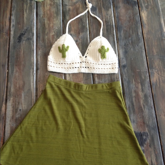 πHost Pickπ Cactus Crochet Halter - Picture 3 of 4