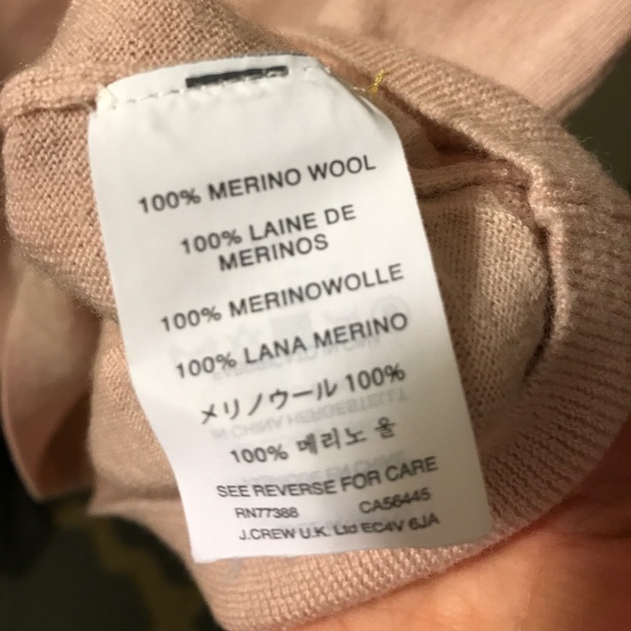 JCrew Merino Wool Shell Top - Picture 4 of 4