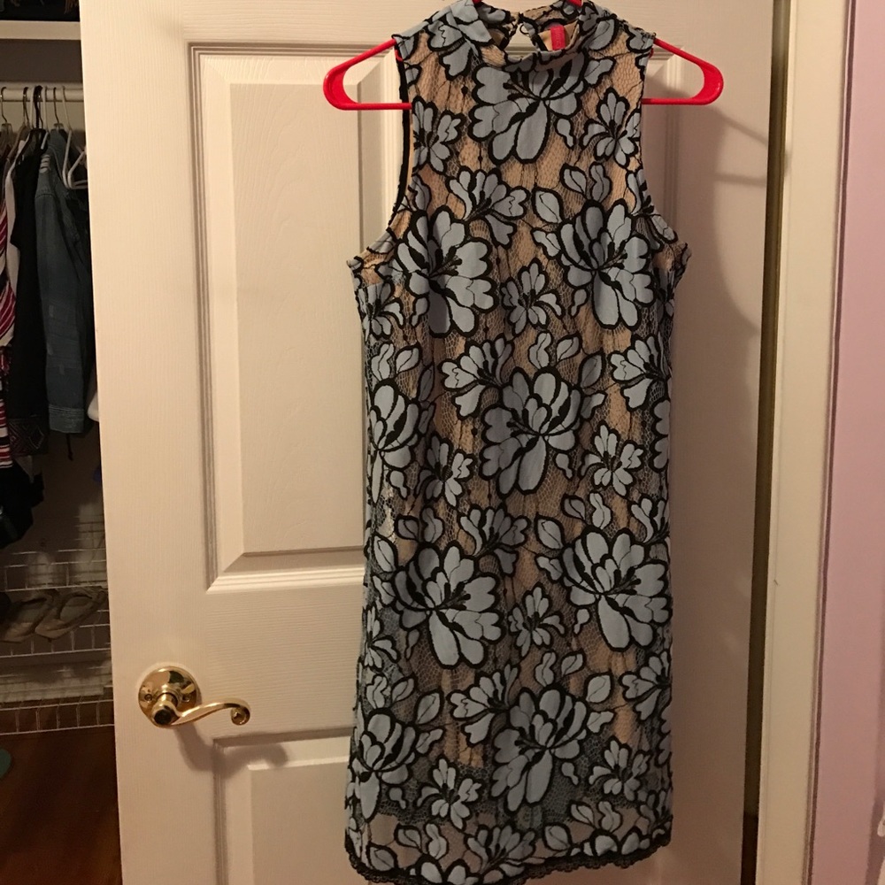 Tracy Reece Floral Lace Dress