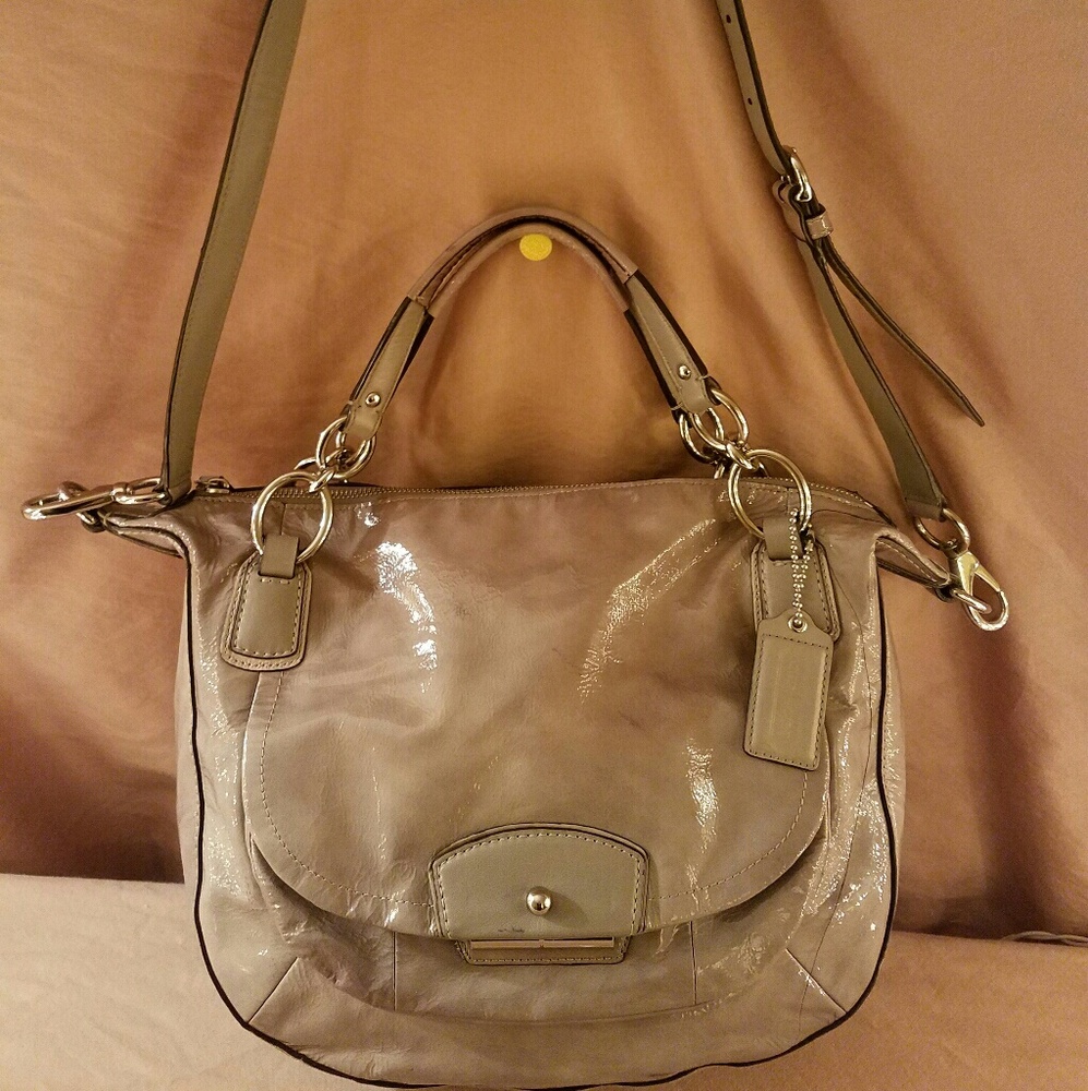 Coach patent bag