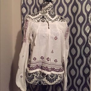 Zara Off Shoulder Blouse Zara Off Shoulder Blouse