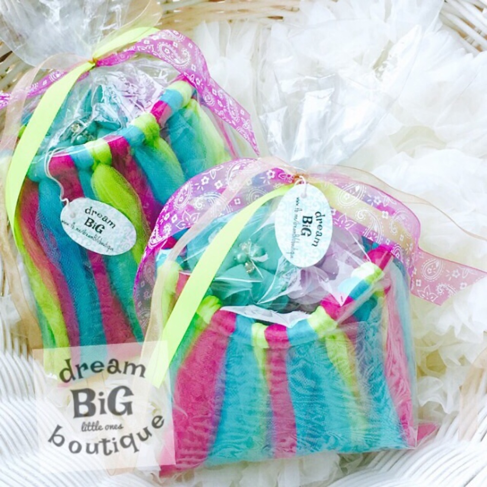 Baby Shower Gift grab n go! Tutu headband set NB