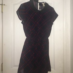 plaid dress