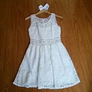 White Lace Dress