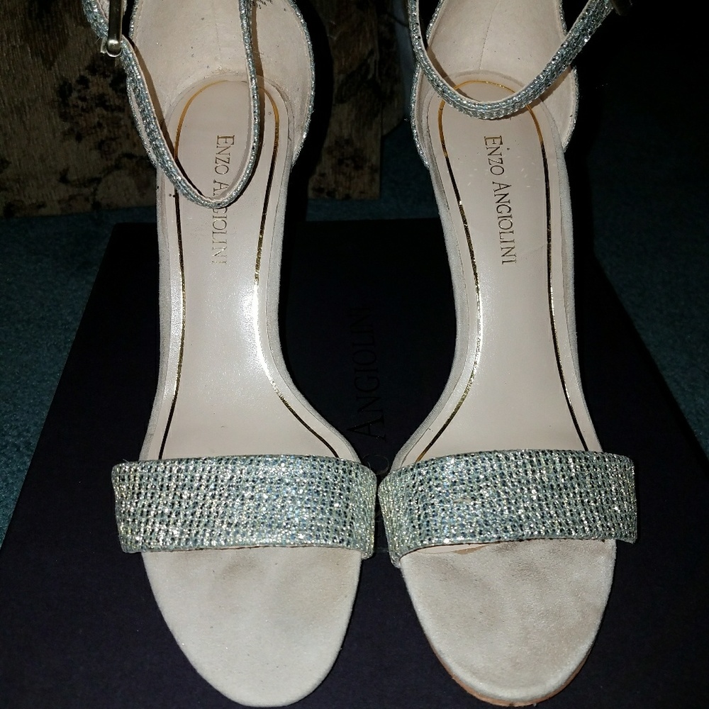 Enzo Angiolini Open Toe Heel Sandals