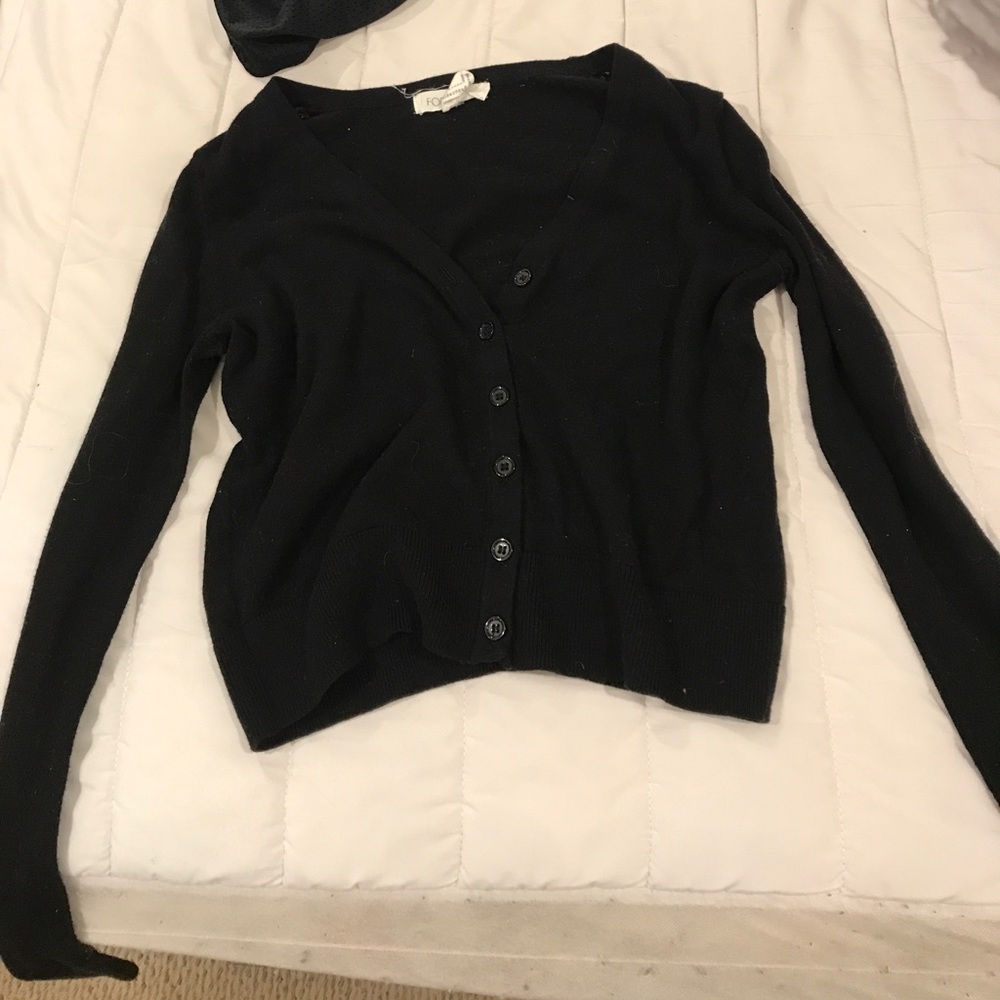 Forever 21 Black cardigan