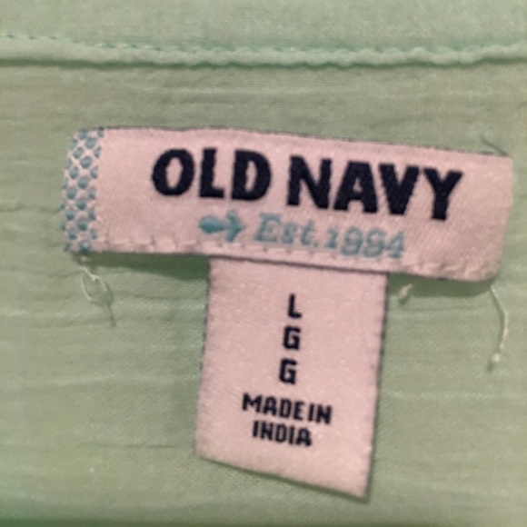 Old Navy sheer Henley - Picture 2 of 3