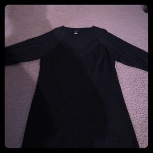 Black Glittery Sweater