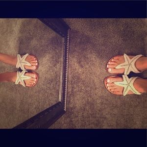 Summer starfish sandals 🐚🐠🐟🐡🐬🌊