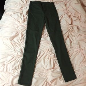 Dark green pants
