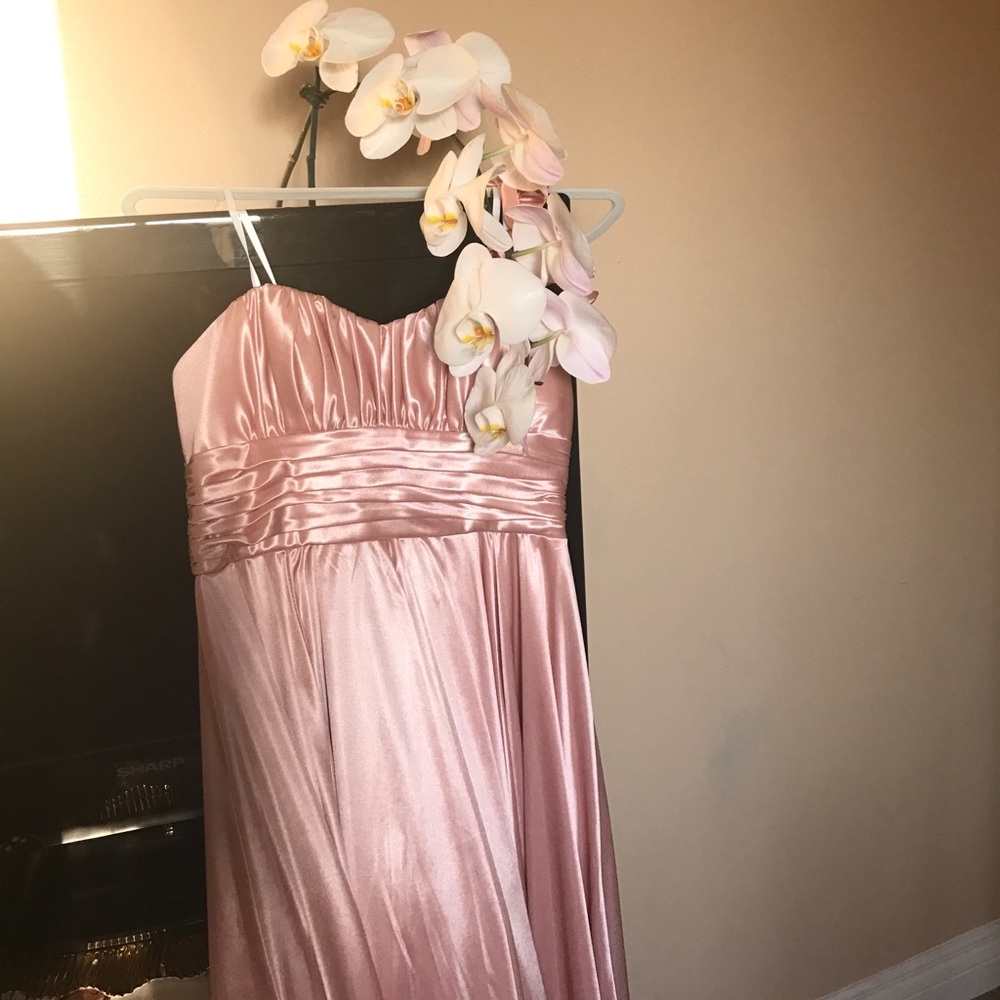 Silk long dress!!