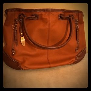 Large Naturalizer Leather Bag
