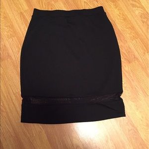 Black Dressy Skirt