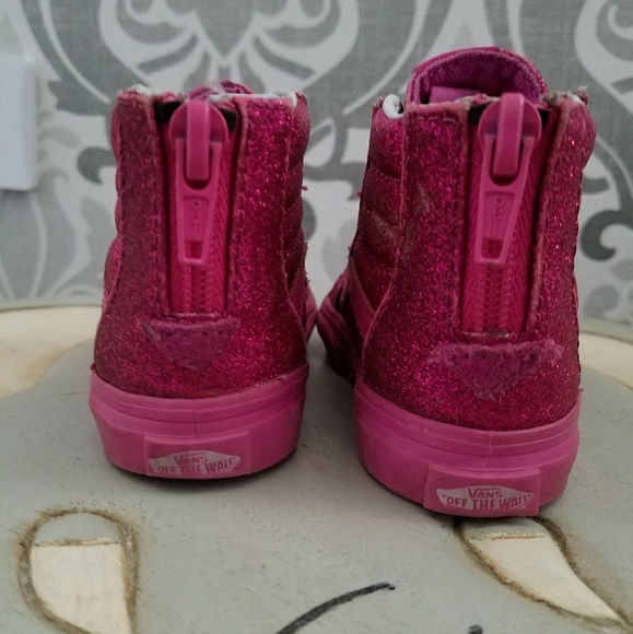 Vans Shoes Van High Tops With Zipper On Back Poshmark