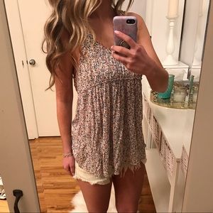 Free people floral top