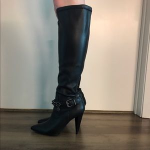 BCBG Black Knee High Boots