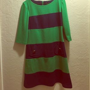 New directions striped dress