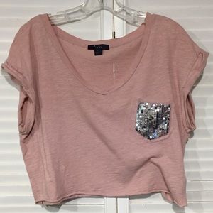 Forever 21 Loose Fit Crop Top