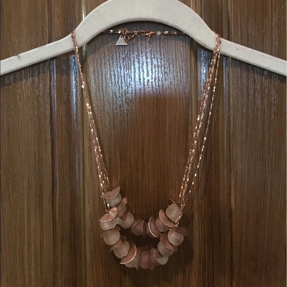 Anthropology necklace.