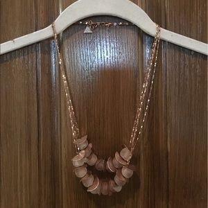 Anthropology necklace.